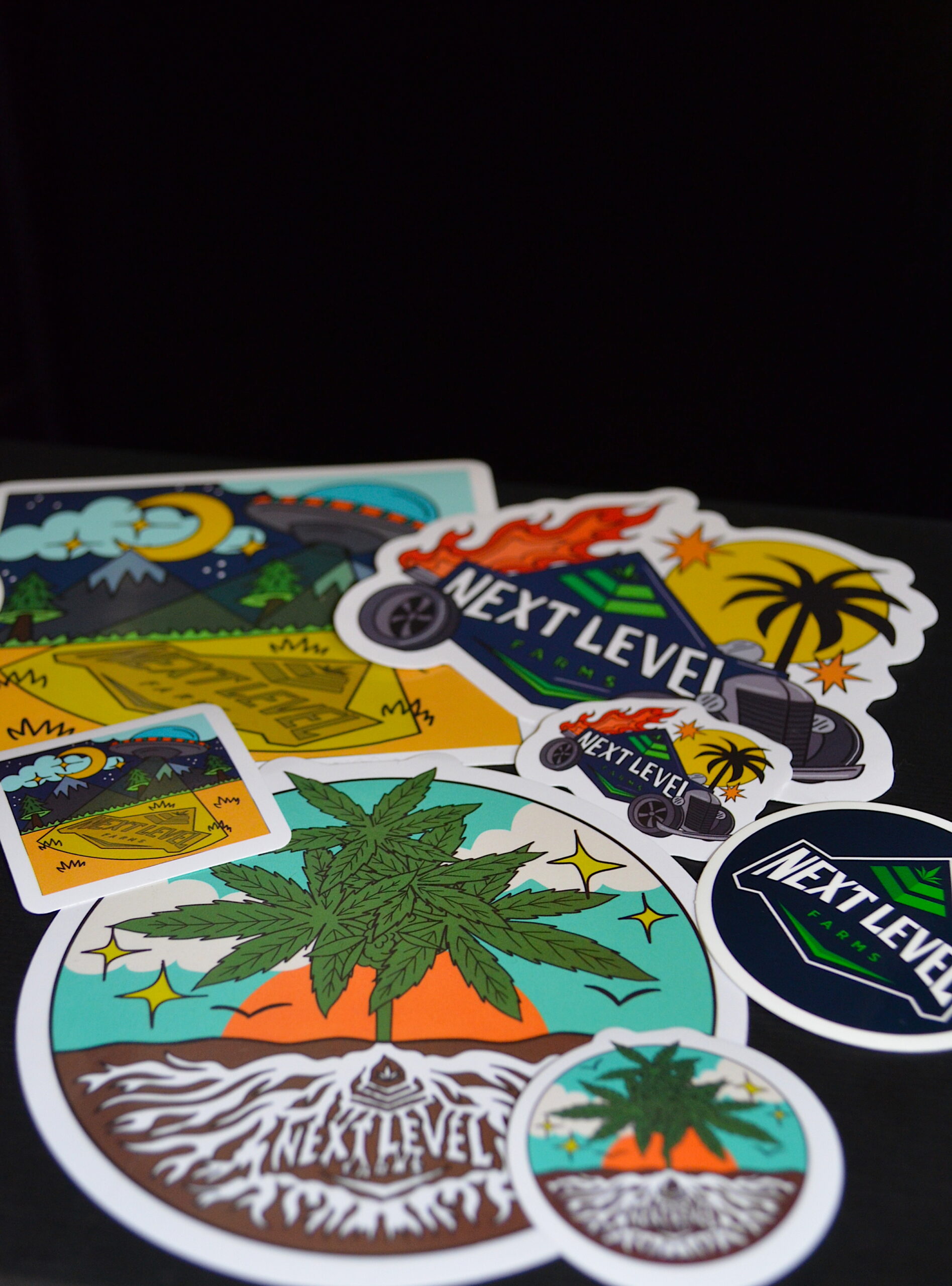 10 Piece Sticker Pack - Next Level Farm Design - Call 420 Delivery
