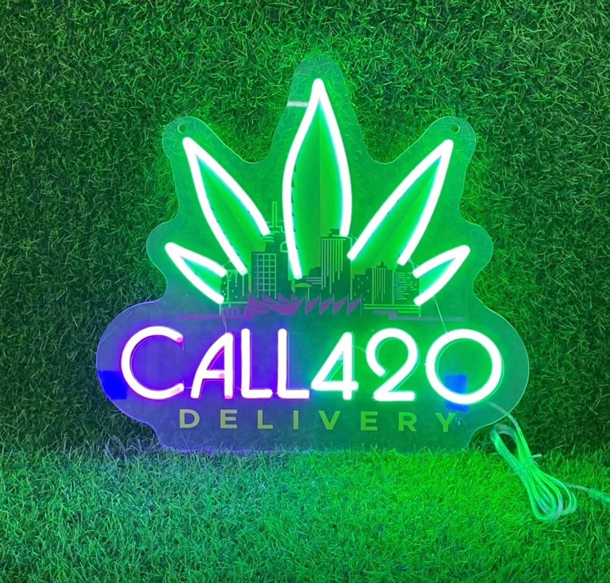 420 Raffle Sign Call420 Raffle Ticket - Call 420 Delivery